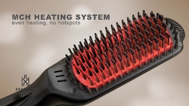 Amazon.com : Professional Dual Voltage Hair Straightener Brush